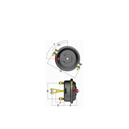 Haldex Chamber SC30CW